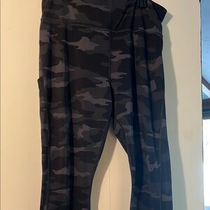 Athleta black Camo Leggings